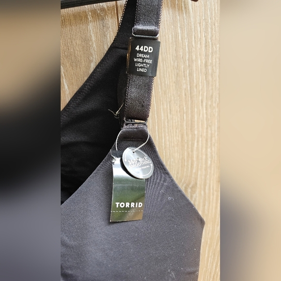 Torrid NEW Wire Free Charcoal Comfort Bra - Picture 3 of 5